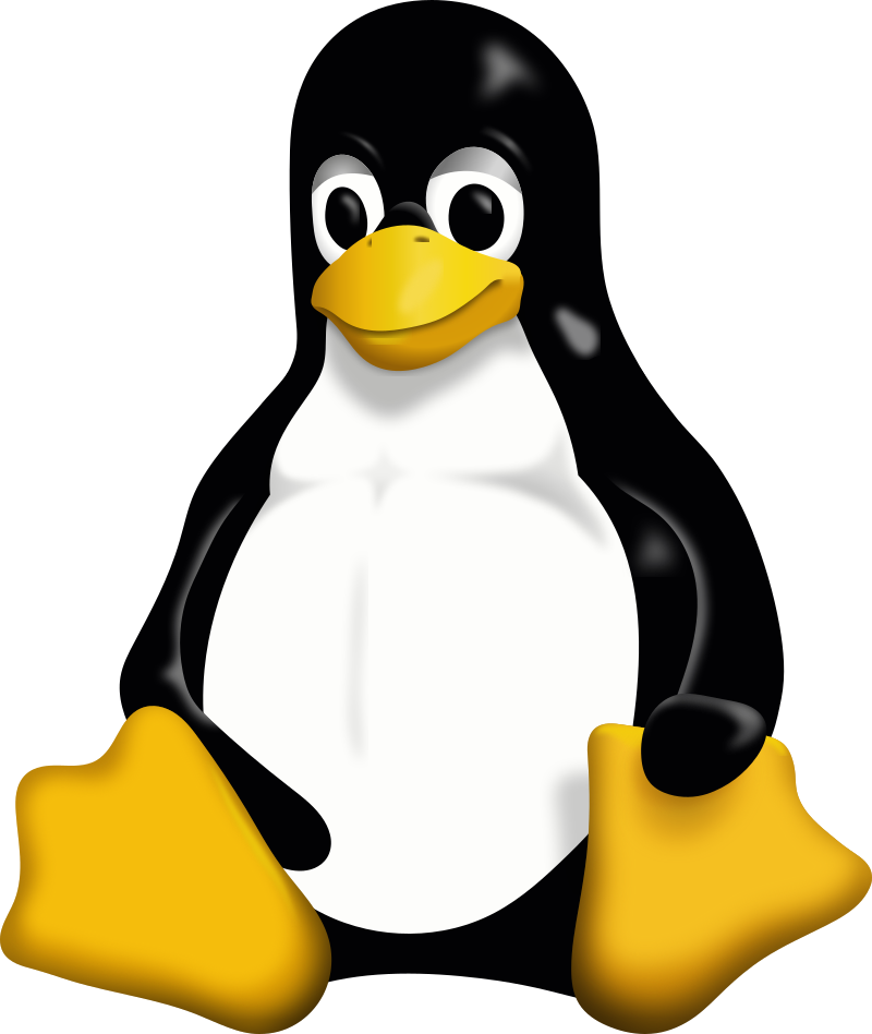 Linuxmaskottchen TUX by Larry Ewing